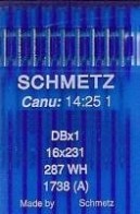10 x Schmetz Flat Machine Universal (Regular) 16x231 / DBx1 / 1738 (A)