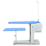 De-Luxe Vacuum and Heated Ironing Table for Industrial Use British Built