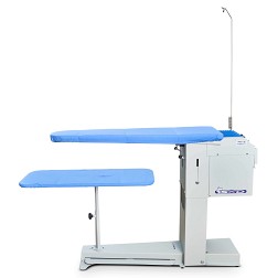 De-Luxe Vacuum and Heated Ironing Table for Industrial Use British Built