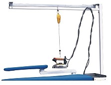 Overhead Gantry, Light & Iron Spring Support for Pressmaster Ironing Table