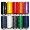 48 Reels / Cones (1,000 Yards) of Multi-Coloured Coats Moon Thread + Needles 