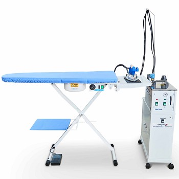 Snail 5L Semi-Automatic Ironing Boiler & Iron for Industrial Use with Vacuum & Heated Table