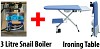 Snail Commercial Ironing System - 3-litre Boiler, Vacuum and Heated Ironing Table & Iron 