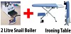 Snail Professional Ironing System - 2-litre Boiler, Vacuum and Heated Ironing Table & Iron 