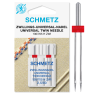 Schmetz (Universal) Twin, Pack of 2 
