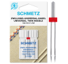 Schmetz (Universal) Twin Carton, 20 Packets, 20 Needles 