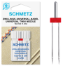 Schmetz (Universal) Twin Carton, 20 Packets, 20 Needles 