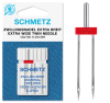 Schmetz (Universal) Twin Carton, 20 Packets, 20 Needles 
