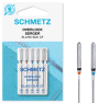 Schmetz Overlock ELx705 SUK CF Coverstitch Ballpoint (Chrome) Carton, 20 Packets, 100 Needles 