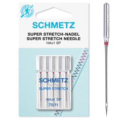 Schmetz Super Stretch (HAx1 SP) Needles, size 75/11