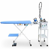 Snail Industrial Ironing System - 5-litre Boiler, Vacuum and Heated Ironing Table & Iron