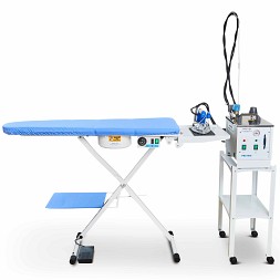 Snail Industrial Ironing System - 5-litre Boiler, Vacuum and Heated Ironing Table & Iron
