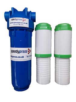 Speedypress Water Filter Housing Kit Bundle, Includes 2 Water Filter Cartridges