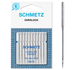 Schmetz Overlock / Serger SY 2054 SUK Ball Point for Singer Overlockers (Pack of 10)