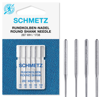 Schmetz Round Shank (287 WH / 1738 / Flask / Round Piston)
