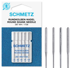 Schmetz Round Shank (287 WH / 1738 / Flask / Round Piston)