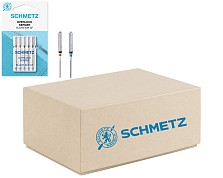 Schmetz Overlock ELx705 SUK CF Coverstitch Ballpoint (Chrome) Carton, 20 Packets, 100 Needles